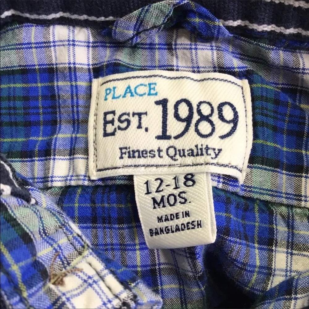 Boys Bundle of 2 Children’s Place and Carter’s 12-18 month